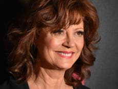 Susan Sarandon arrested along with over 500 women at Trump protest