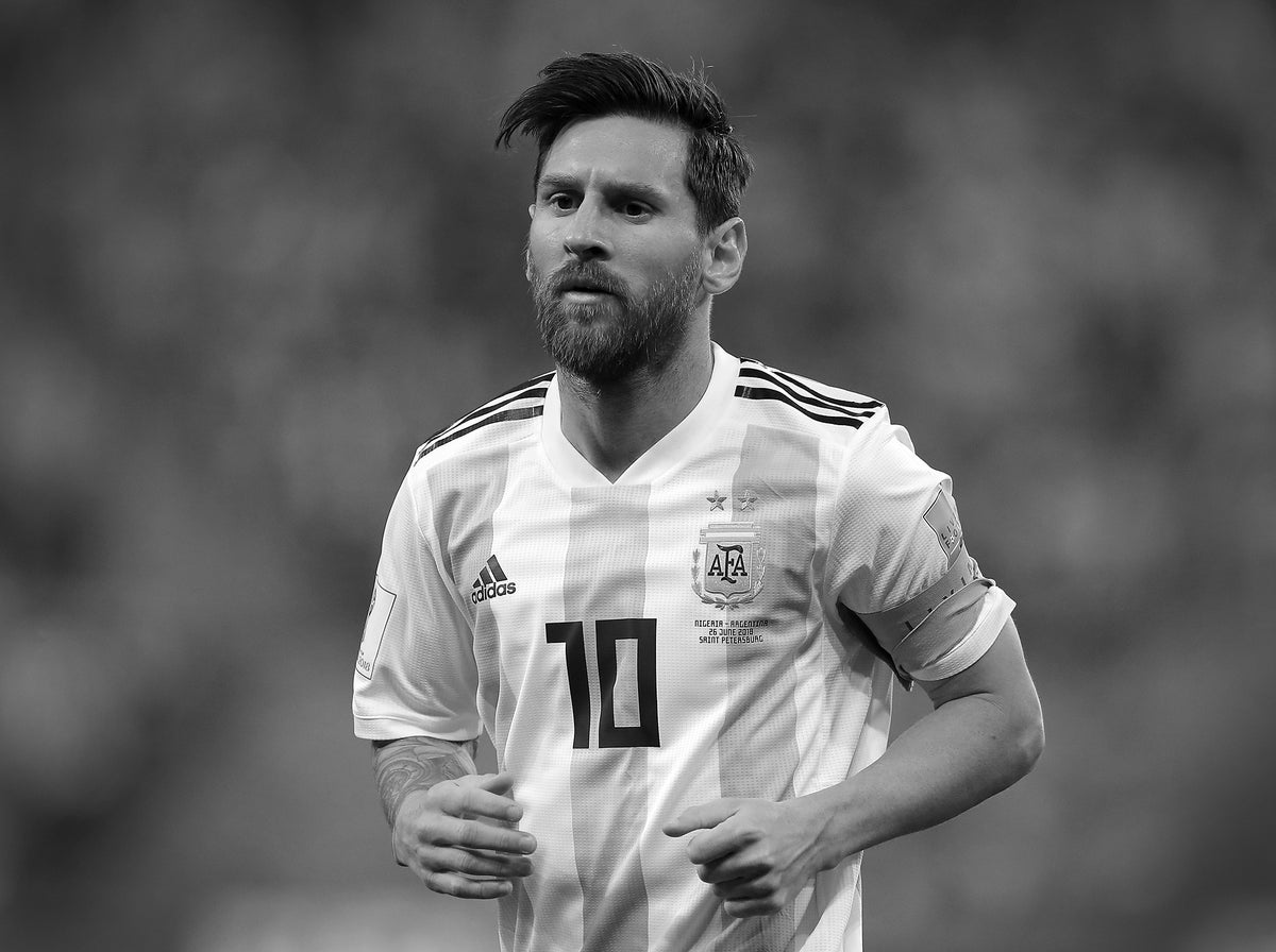 Argentina National Soccer 2018 World Cup Black #10 Lionel Messi