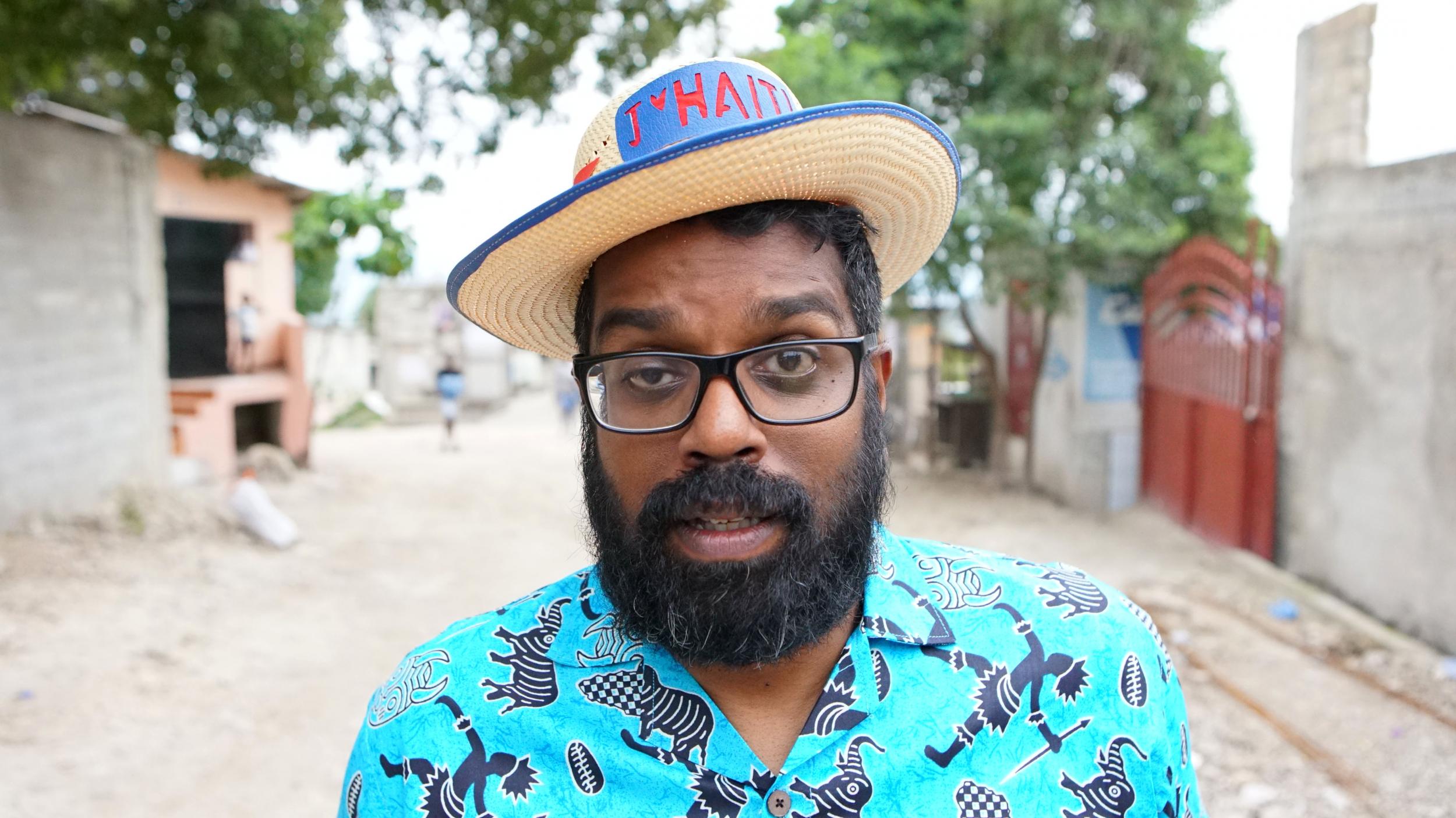 Romesh Ranganathan finds himself in Haiti for the first episode of his new series