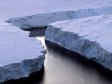Ice melt fears after active volcano found beneath Antarctic glacier