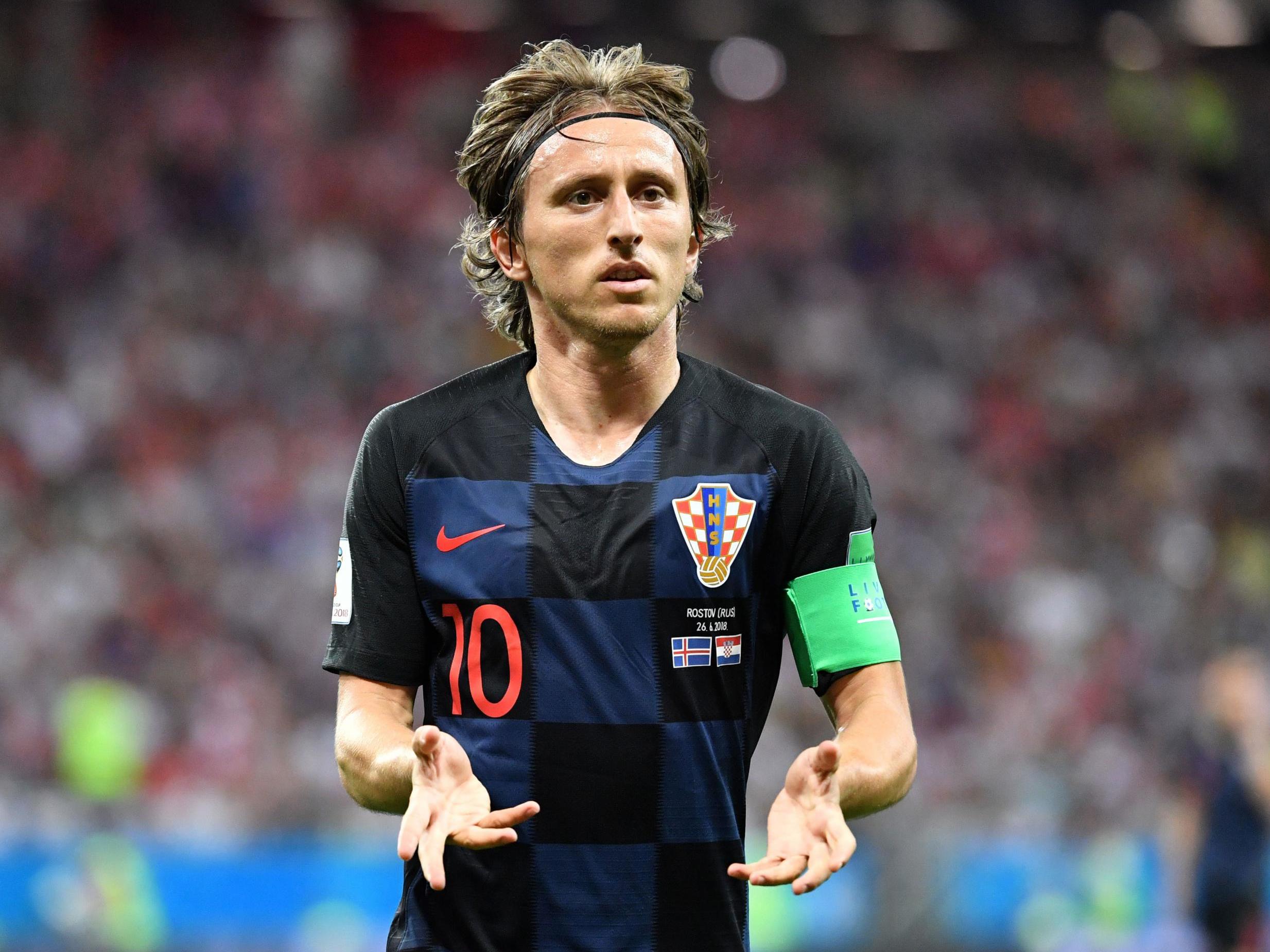 luka modric national team jersey