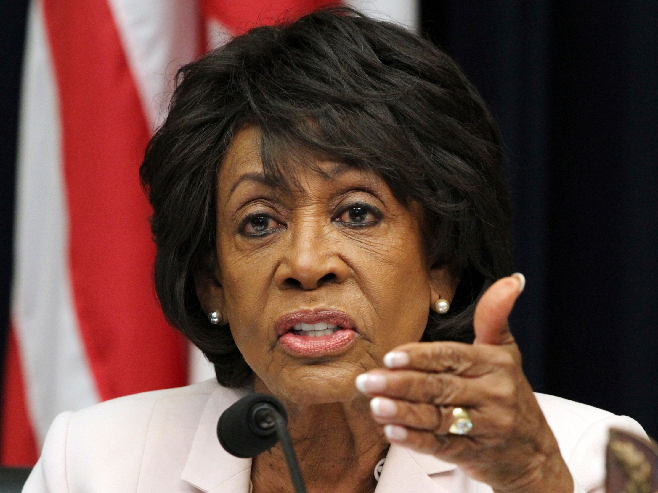 California congresswoman Maxine Waters said she had received death threats.