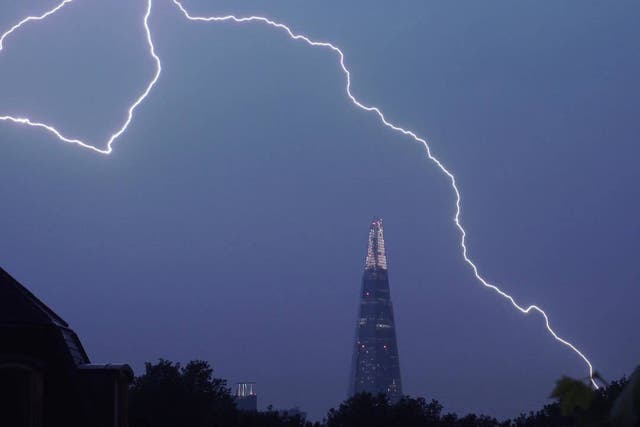 The Met Office has issued its first ever thunderstorm warning for the UK with torrential rain, hail and lightning expected