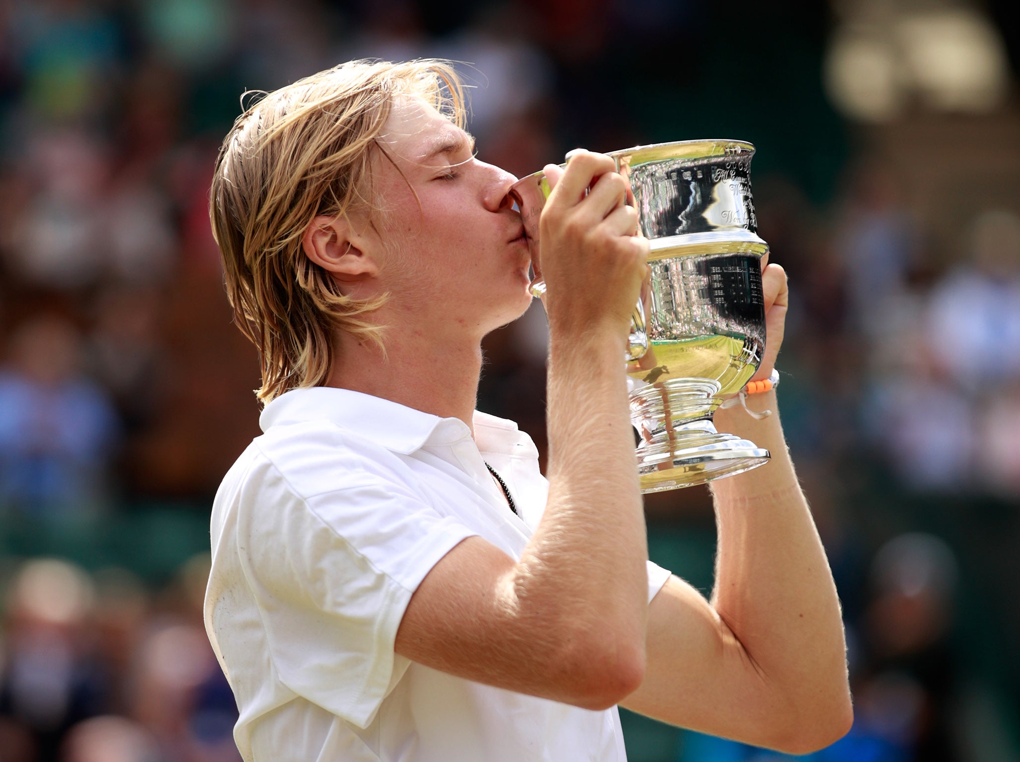 The Canadian won the Boy's Singles final in 2016