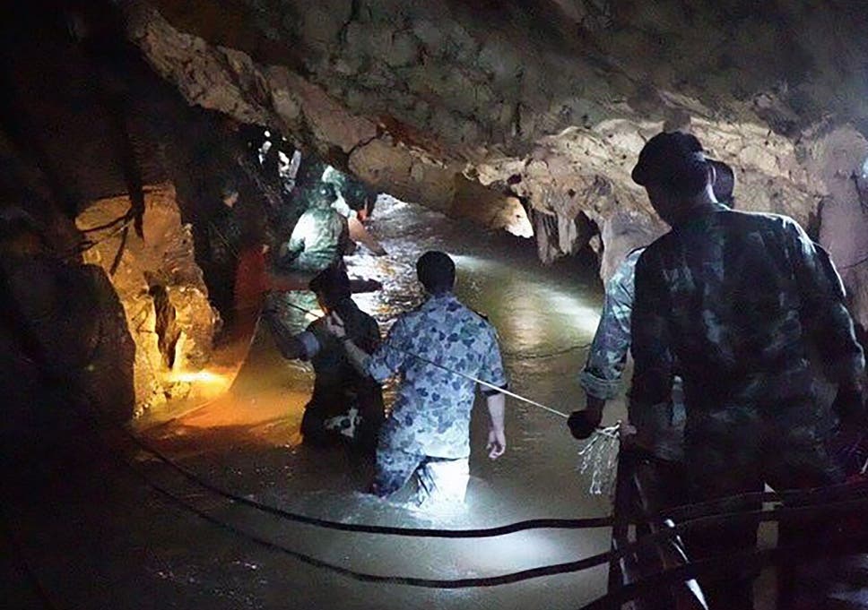 Image result for Long rescue ahead for Thai cave boys