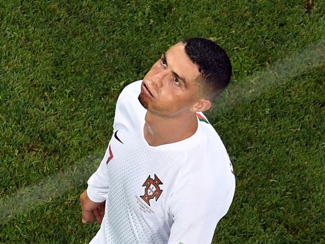 A dejected Cristiano Ronaldo reflects on Portugal's World Cup exit