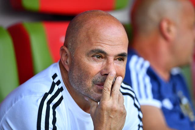 Jorge Sampaoli is unlikely to continue as Argentina head coach