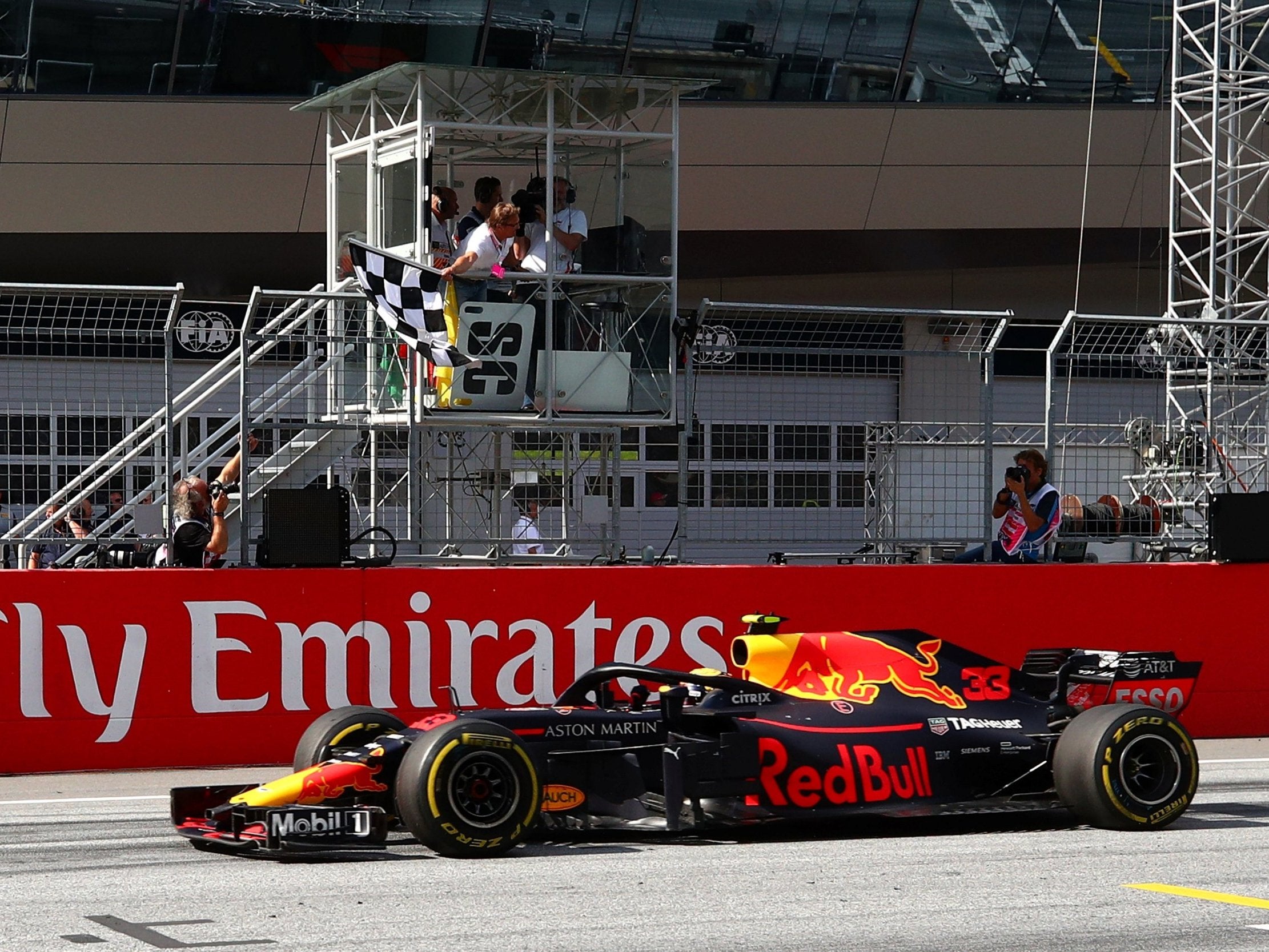 Verstappen gave Red Bull a home win