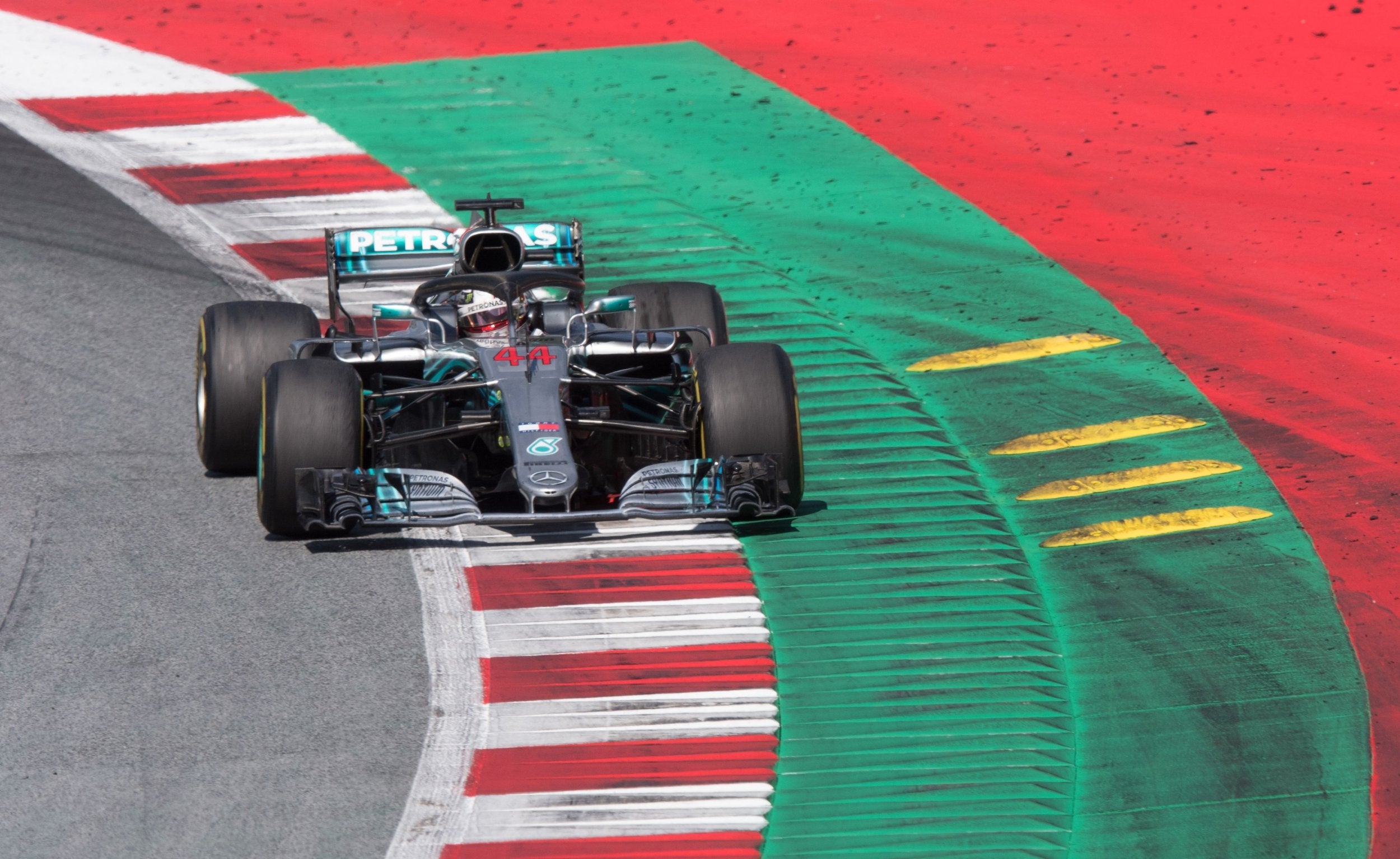 Lewis Hamilton's Mercedes ground to a halt nine laps from home