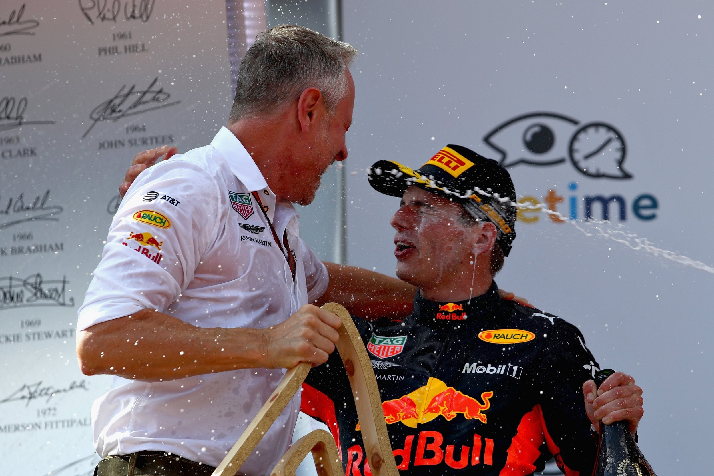 Verstappen's victory gave Red Bull their first win around their home circuit