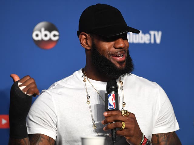 LeBron James is a four-time NBA most valuable player