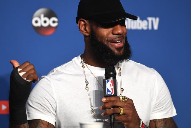 LeBron James is a four-time NBA most valuable player
