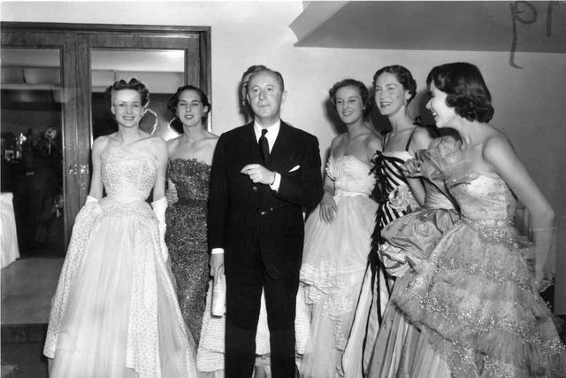 25th April 1950: Fashion couturier Christian Dior