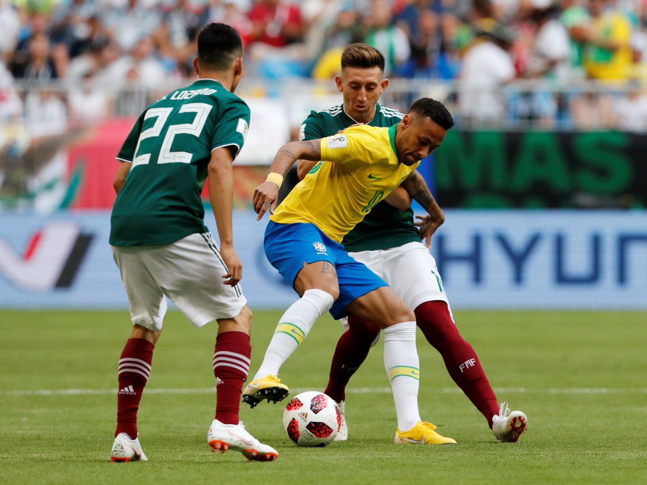 Brazil vs Mexico World Cup 2018 LIVE: Latest score, goals ...