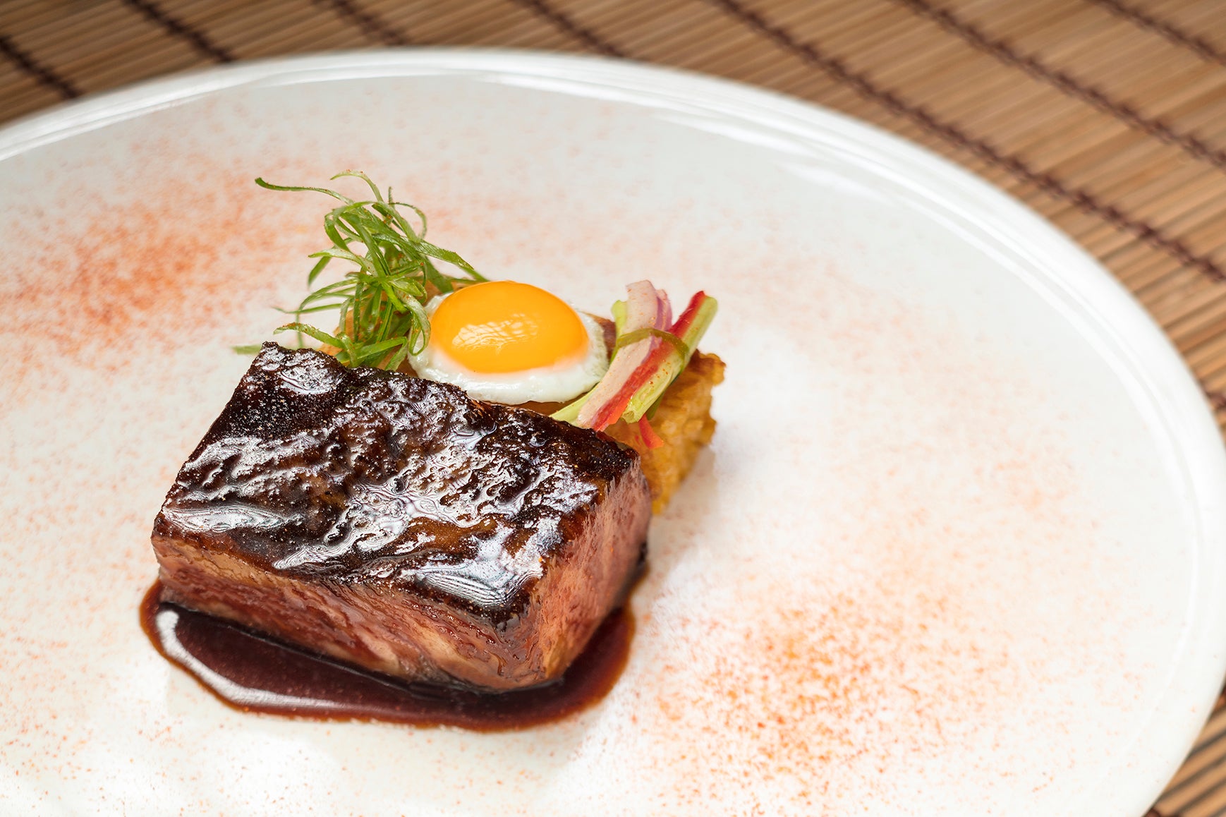 Aji’s short ribs are slow-cooked for 50 hours