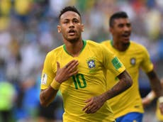 Neymar stars as Brazil march into World Cup quarter-finals