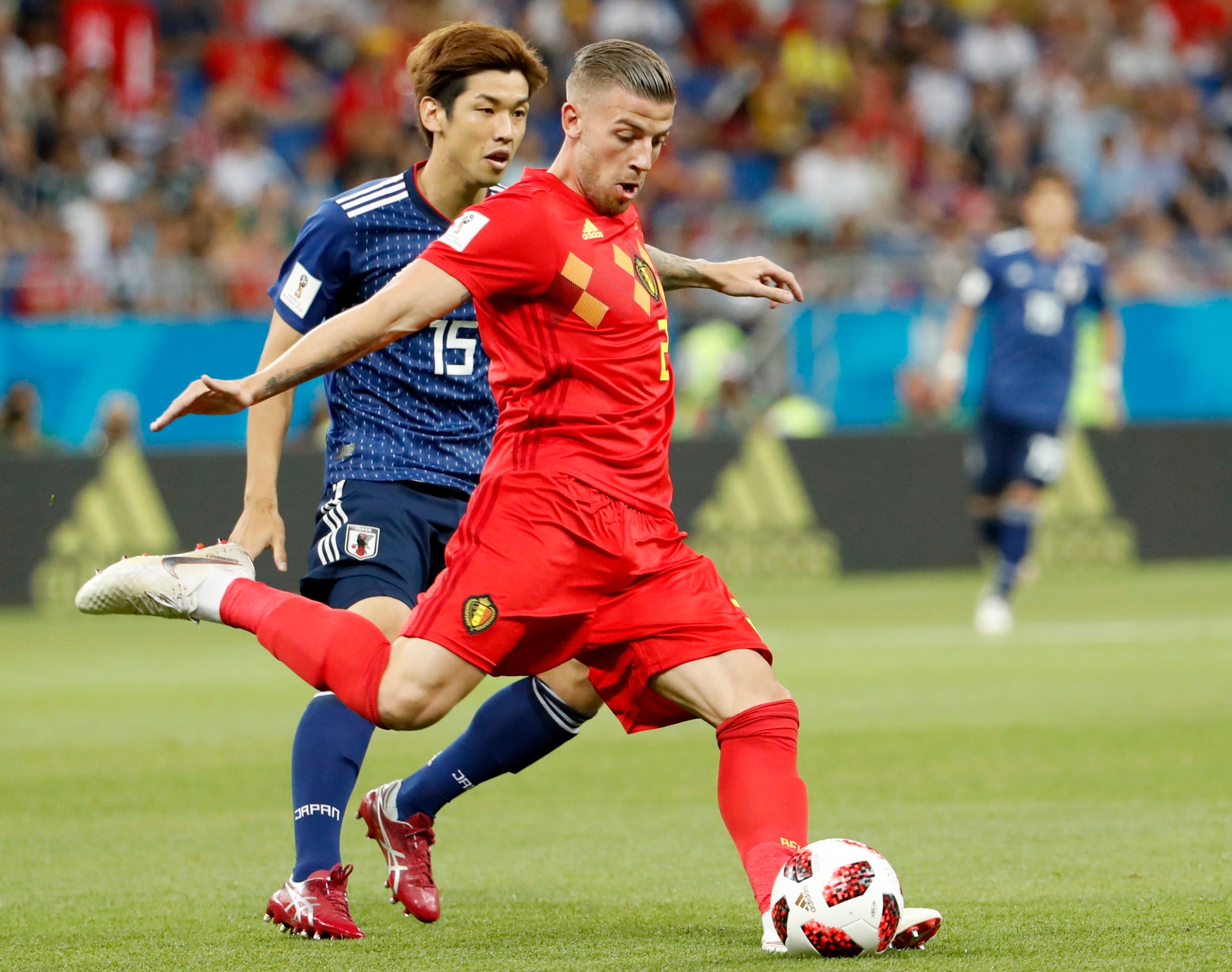Alderweireld is yet to return to Spurs after featuring at the World Cup