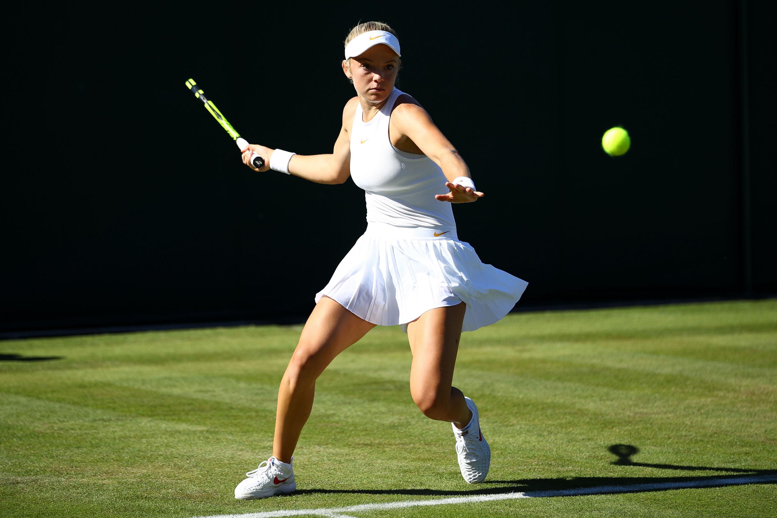 Swan won her first Grand Slam at Wimbledon last month