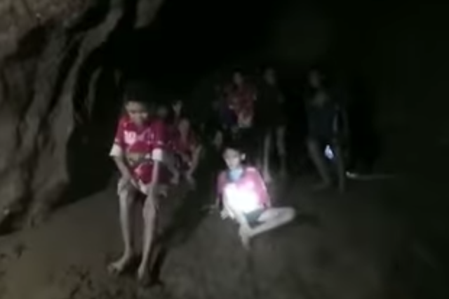 The 12 boys trapped in a cave in Thailand with their coach have been discovered alive after nine days