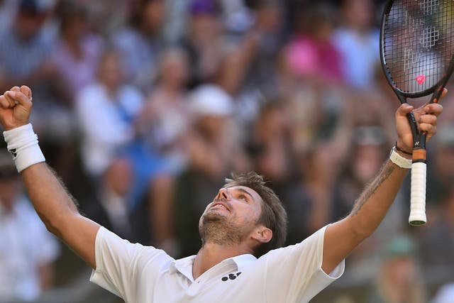 Wawrinka lost the first set in just 23 minutes, but the Swiss worked his way back into contention