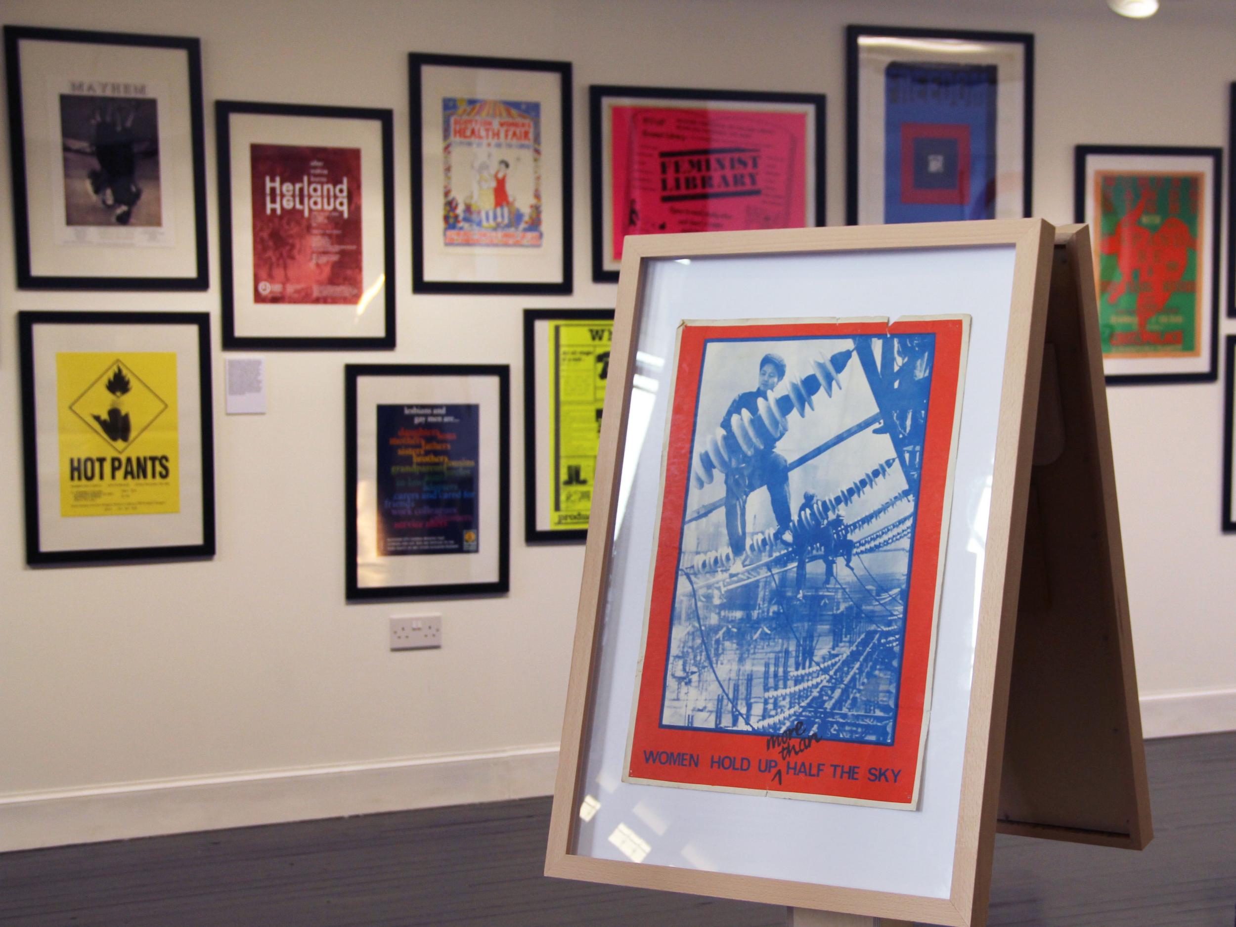 Glasgow Women's Library 'Sisterhood is Powerful' Poster Exhibition, 2017