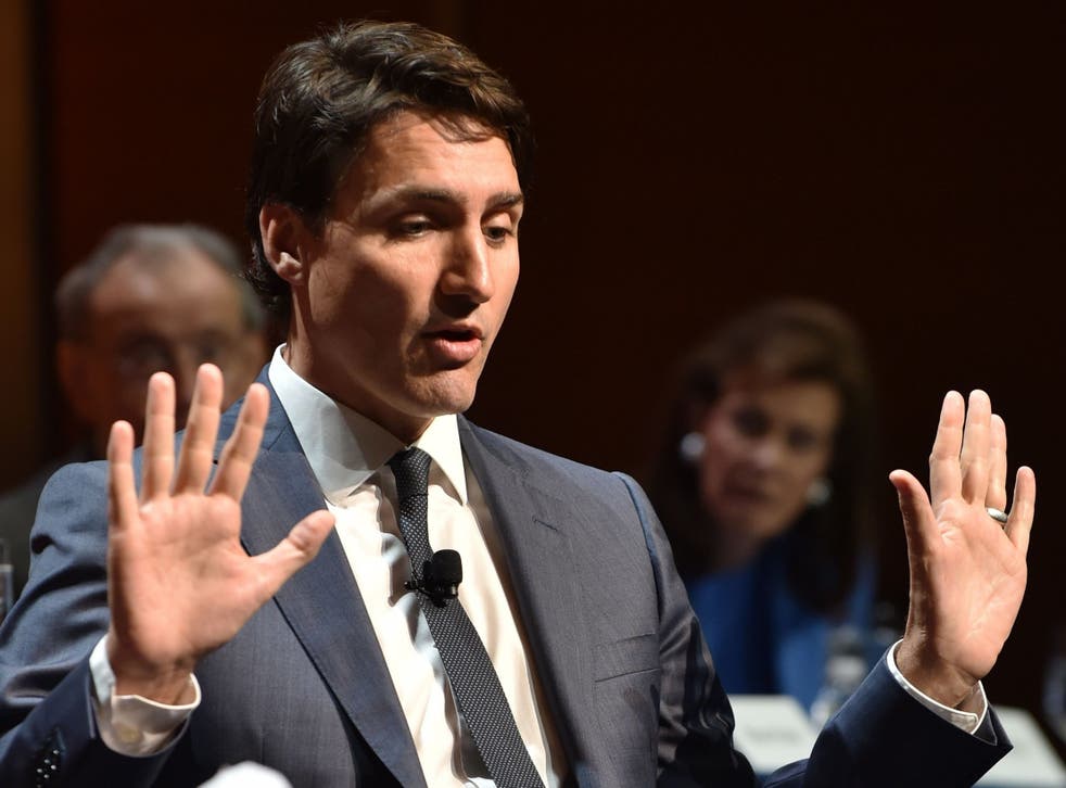 Justin Trudeau has previously spoken out about the 'systemic problem' of sexual harassment