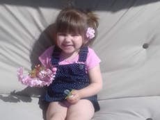 Family pays tribute to three-year-old girl killed on inflatable