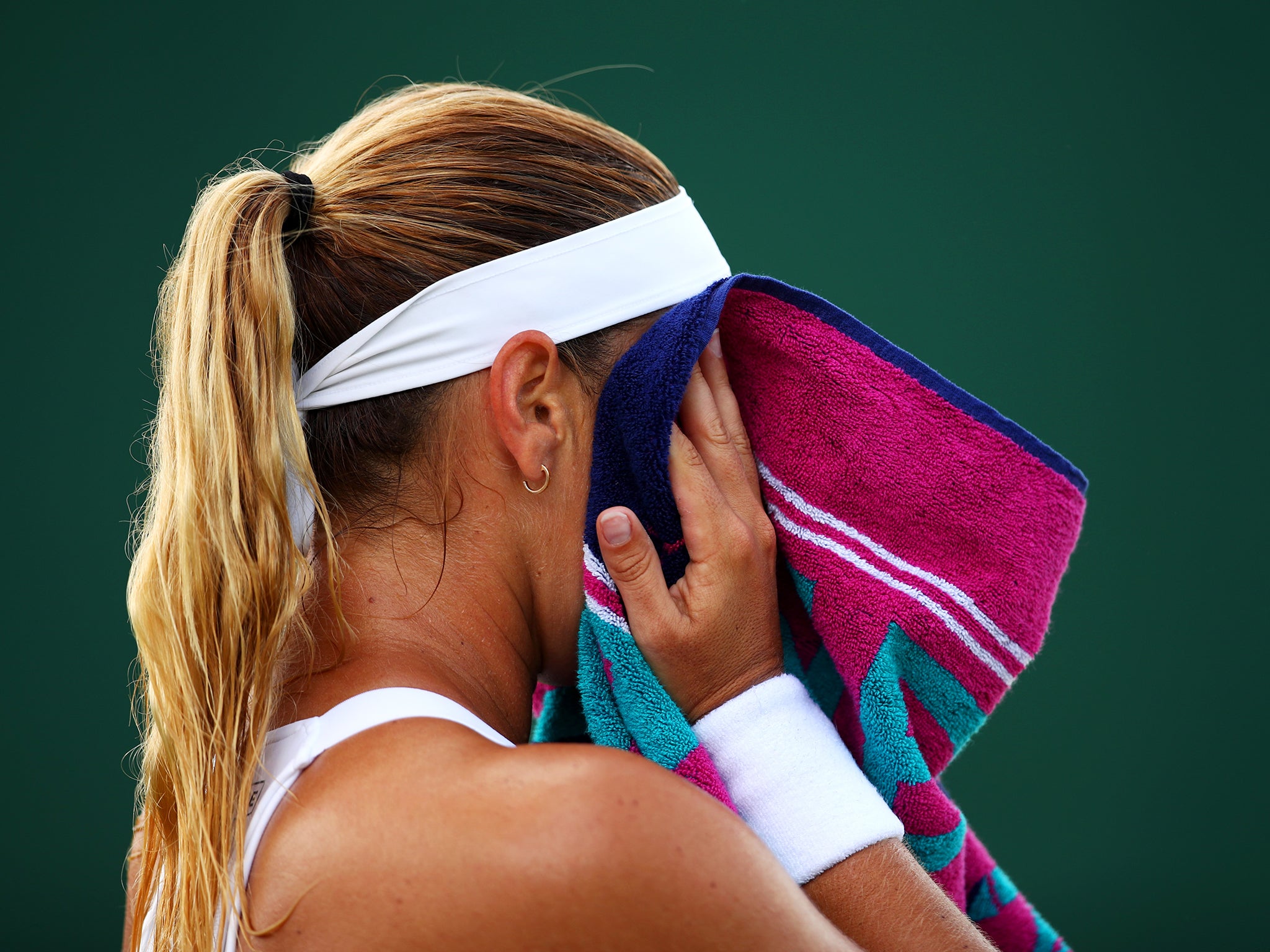 Only women will be allowed a heat break under the WTA's rules