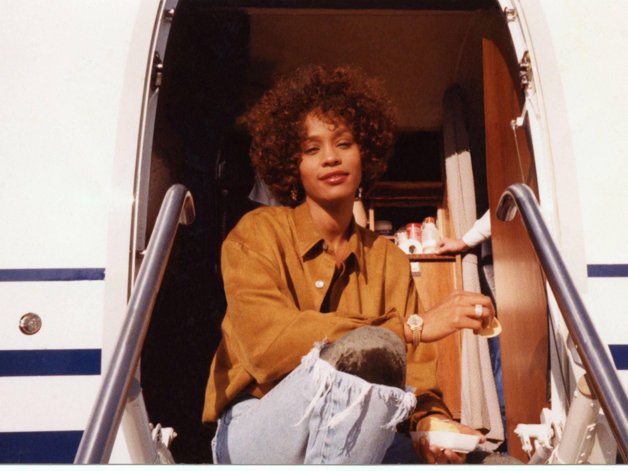 A young Whitney Houston, as seen in ‘Whitney’ (Kenji Lloyd/Altitude Film Sales)