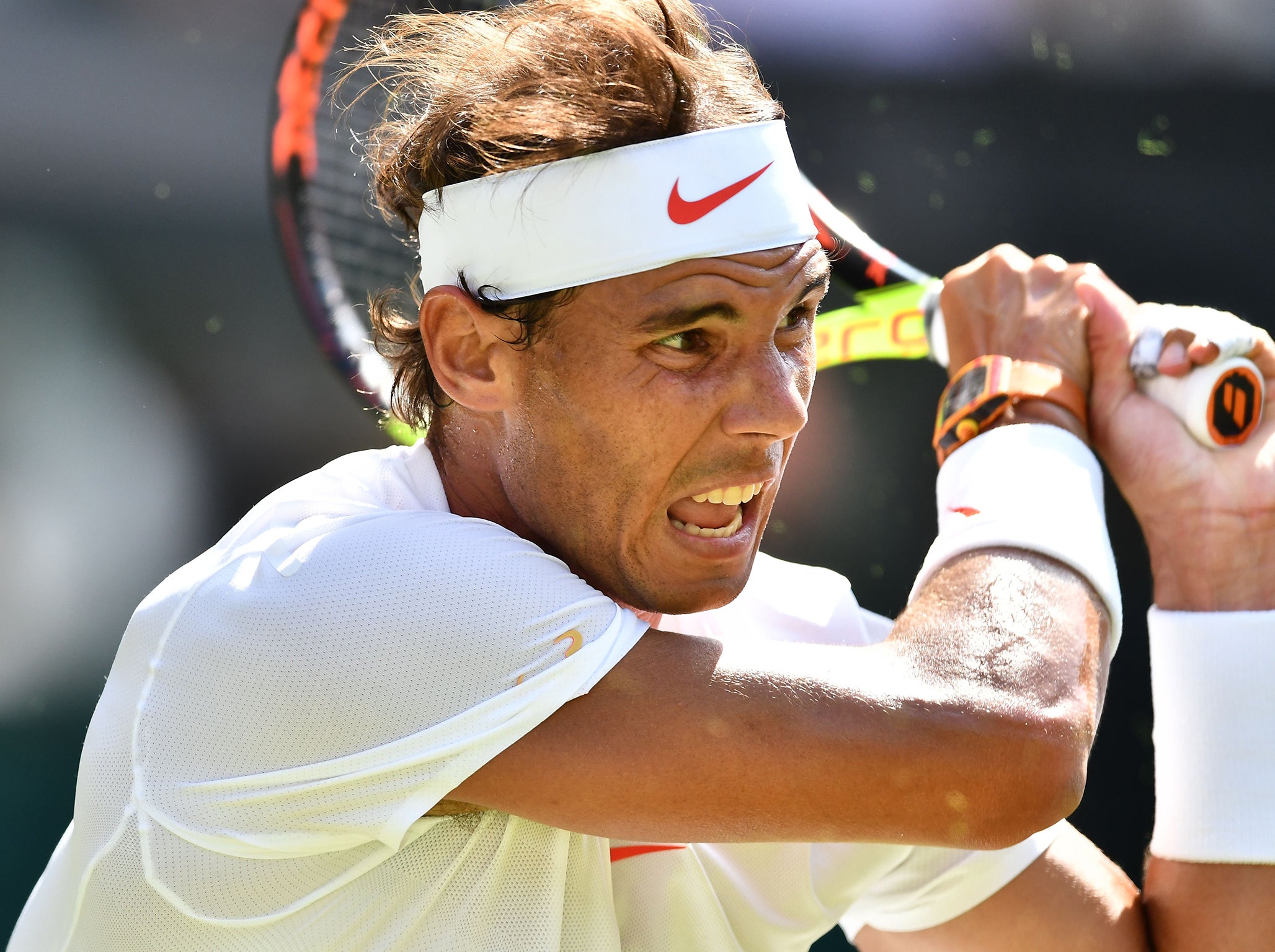 Wimbledon 2018 Rafael Nadal insists he will not pay for lack of grass-court matches after win over Dudi Sela The Independent The Independent