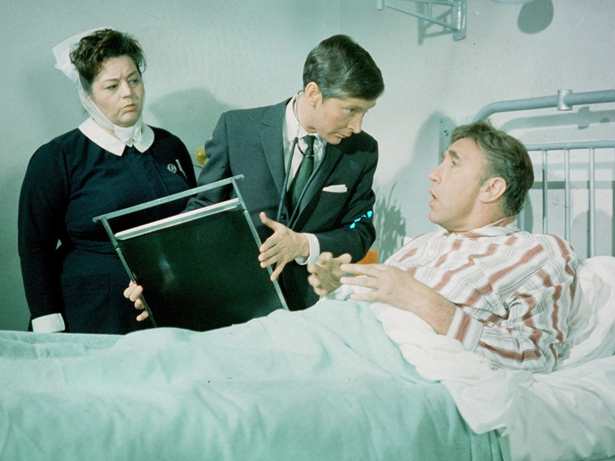 Critics on social media said the archaic claims more closely resembled the 1960s film 'Carry On Doctor'