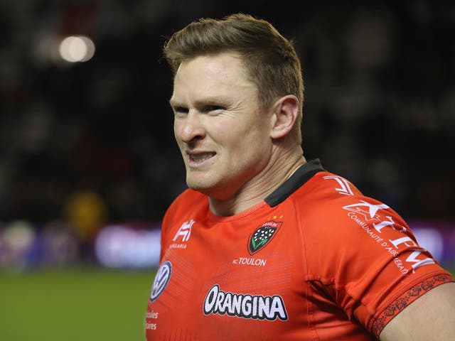 Chris Ashton has joined Sale Sharks after being released from his Toulon contract