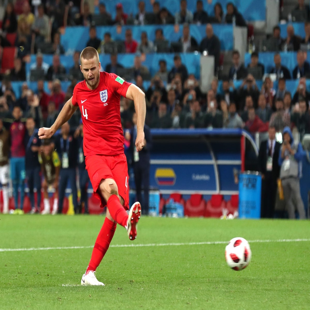 Colombia vs. England: Harry Kane scores and Eric Dier banishes