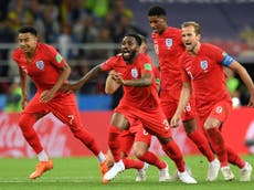 How England exorcised their World Cup demons on penalty kicks