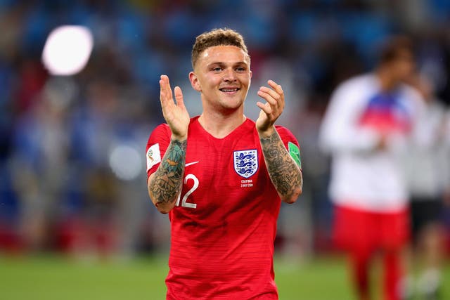 Trippier is the third most creative player in Russia this summer