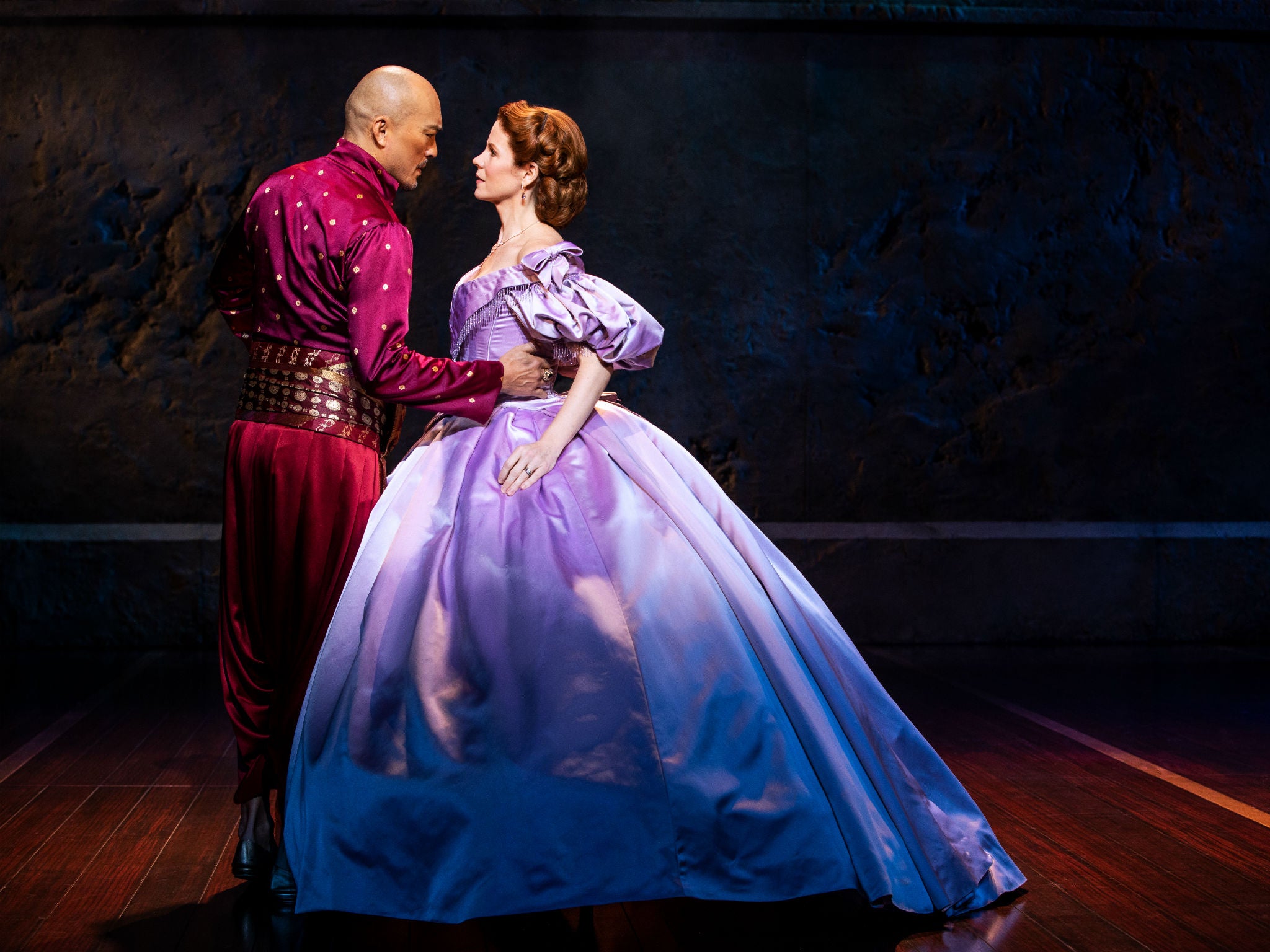 Ken Watanabe and Kelli O'Hara in 'The King and I'