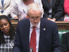 PMQs: As the government falls, Corbyn asks, how will it get home?