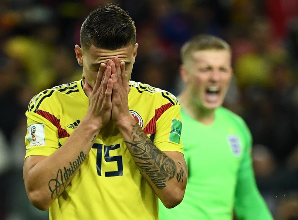 World Cup 2018 Colombia Players Who Missed Penalties Against England Receive Death Threats From Angry Fans The Independent The Independent