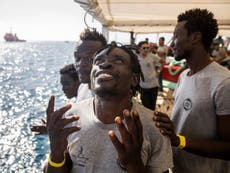 Migrant rescue boat rejected by Italy and Malta arrives in Spain