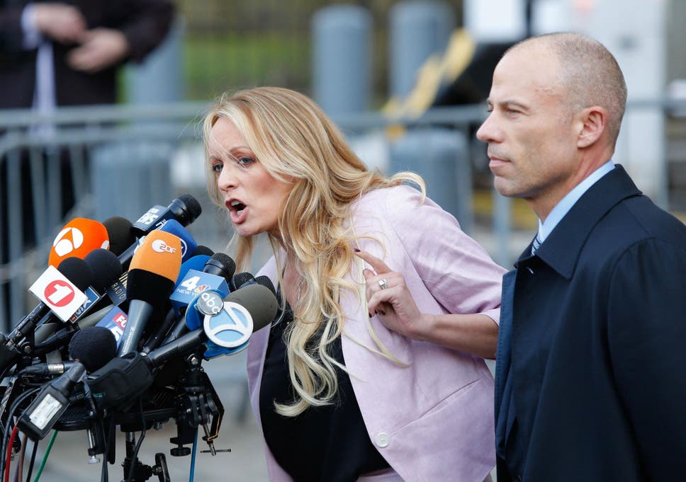 Image result for images of stormy daniels lawyer and trump