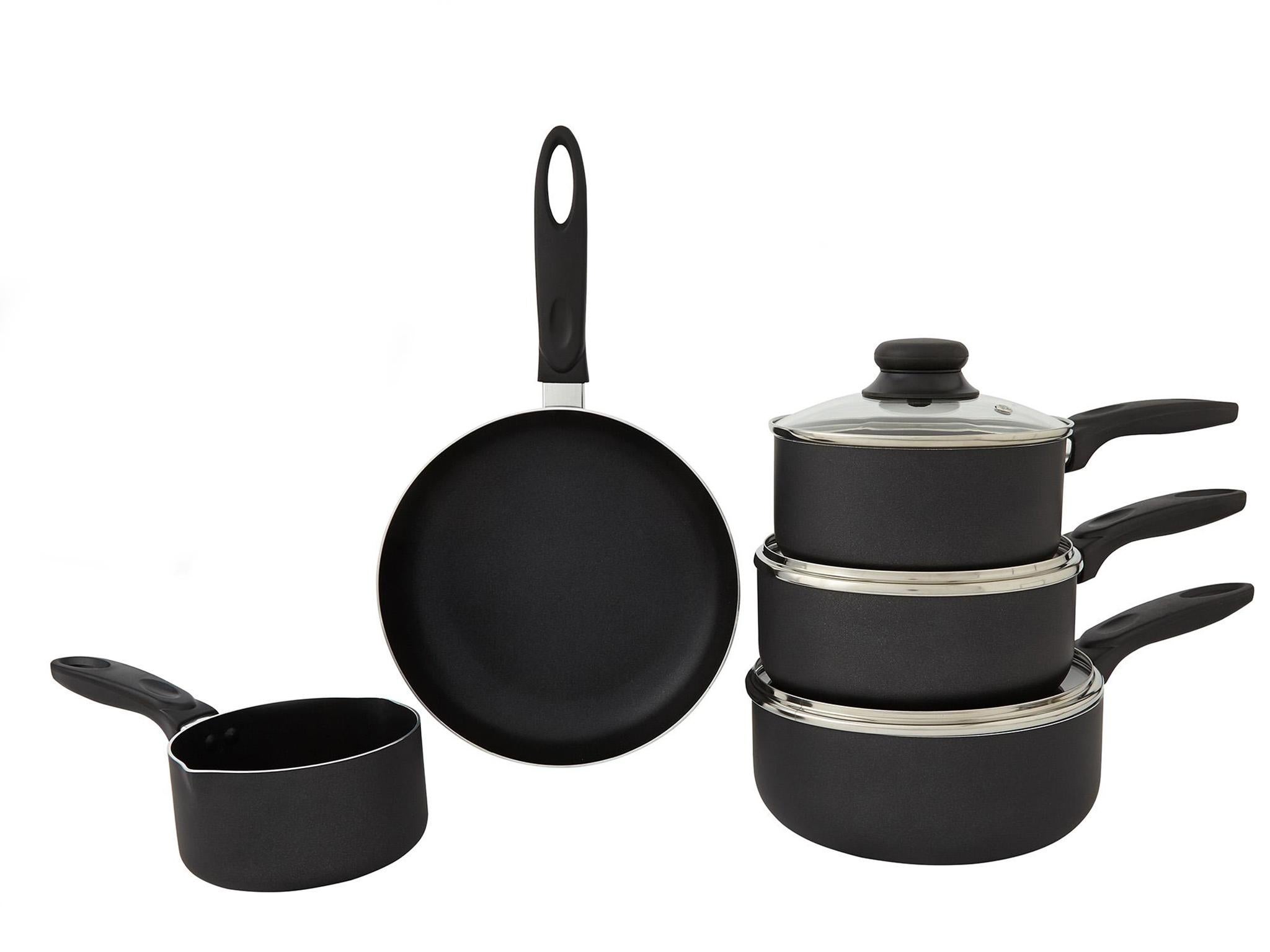 12 Best Saucepan Sets The Independent Don T Expect Anything Heavyweight Either Literally Or In Terms Of Professional Cookware But For A Simple