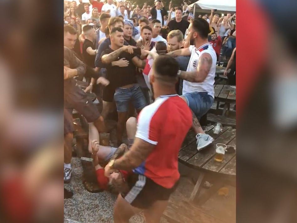 Watch Pathetic And Embarrassing England World Cup Fans