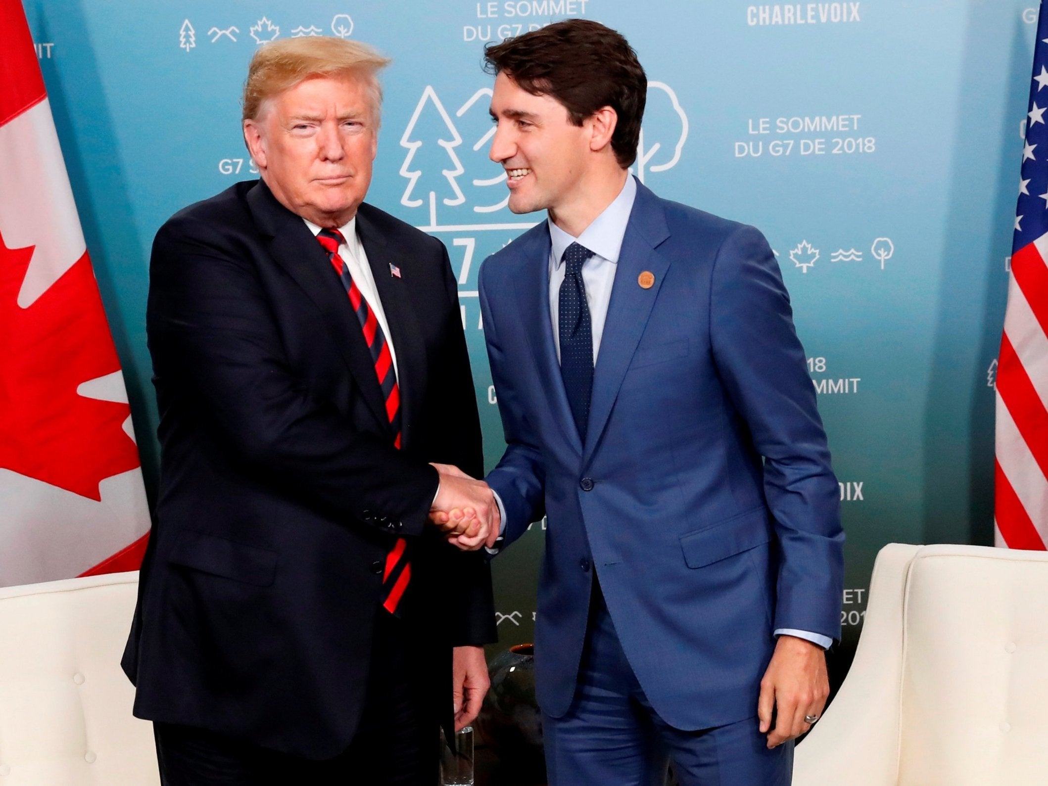 Relations between Ottawa and Washington soured in the aftermath of a disastrous G-7 summit in Quebec in June