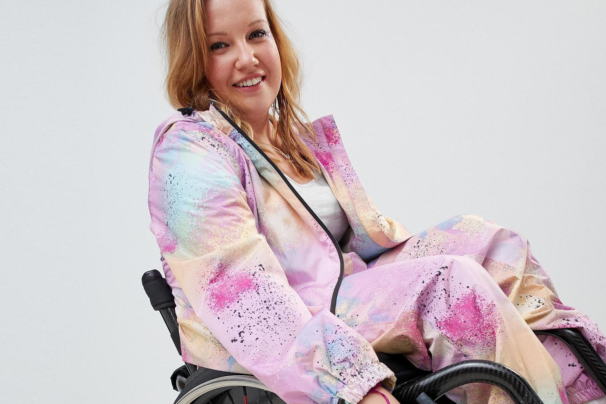 Reporter and Team GB Paralympic athlete Chloe Ball-Hopkins has collaborated with ASOS to make clothing on the site more accessible for people with disabilities (ASOS)