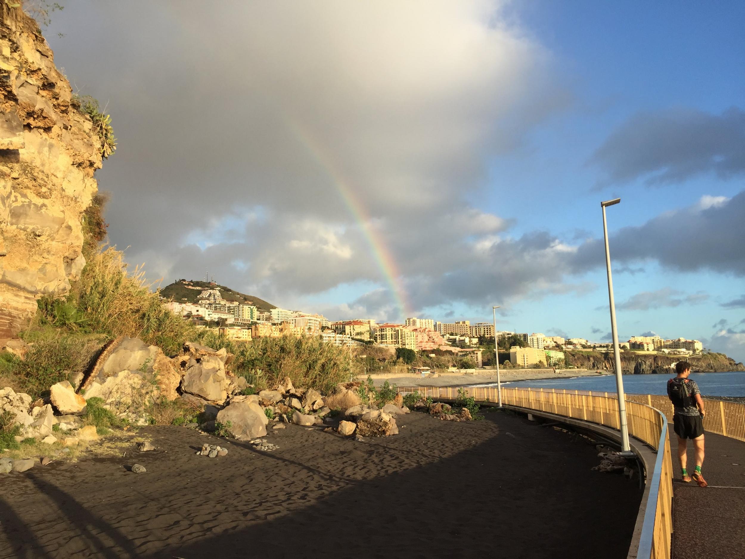 Chasing the rainbow on Madeira’s coast