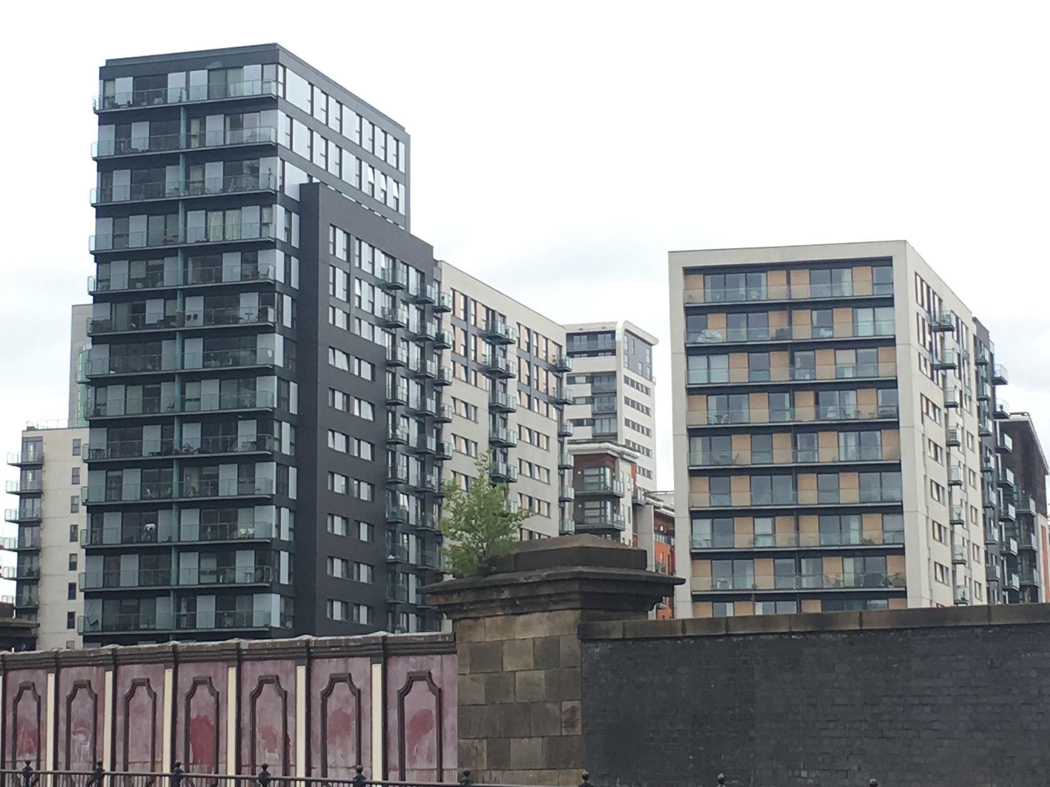 Cypress Place and Valea Court, in Manchester’s Green Quarter, are clad in the same material used on Grenfell Tower which was described as more flammable than petrol