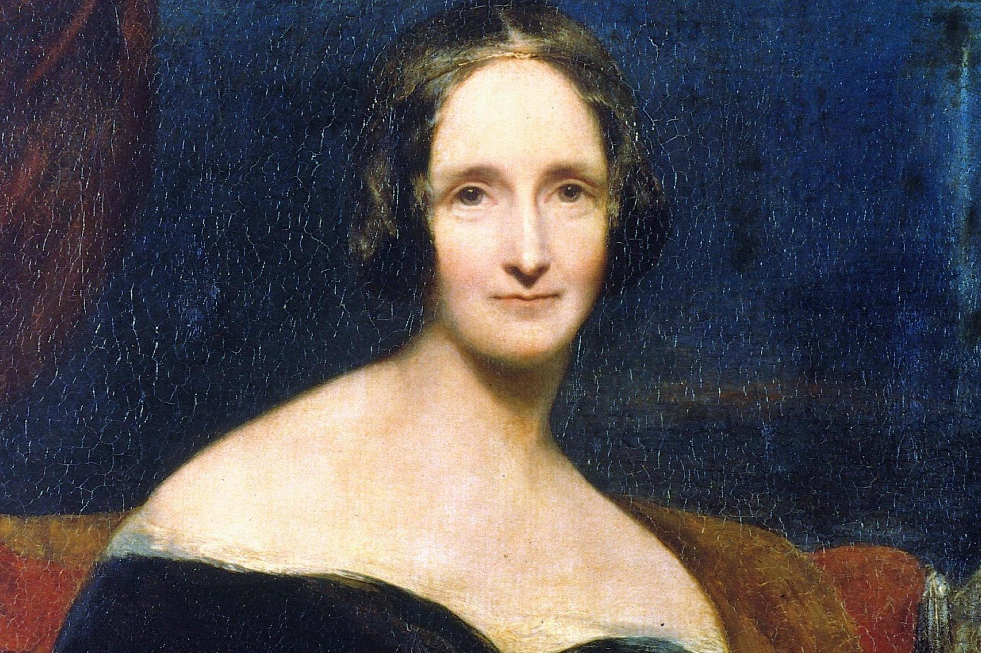 Mary Shelley by Richard Rothwell, c 1840 (Rex)