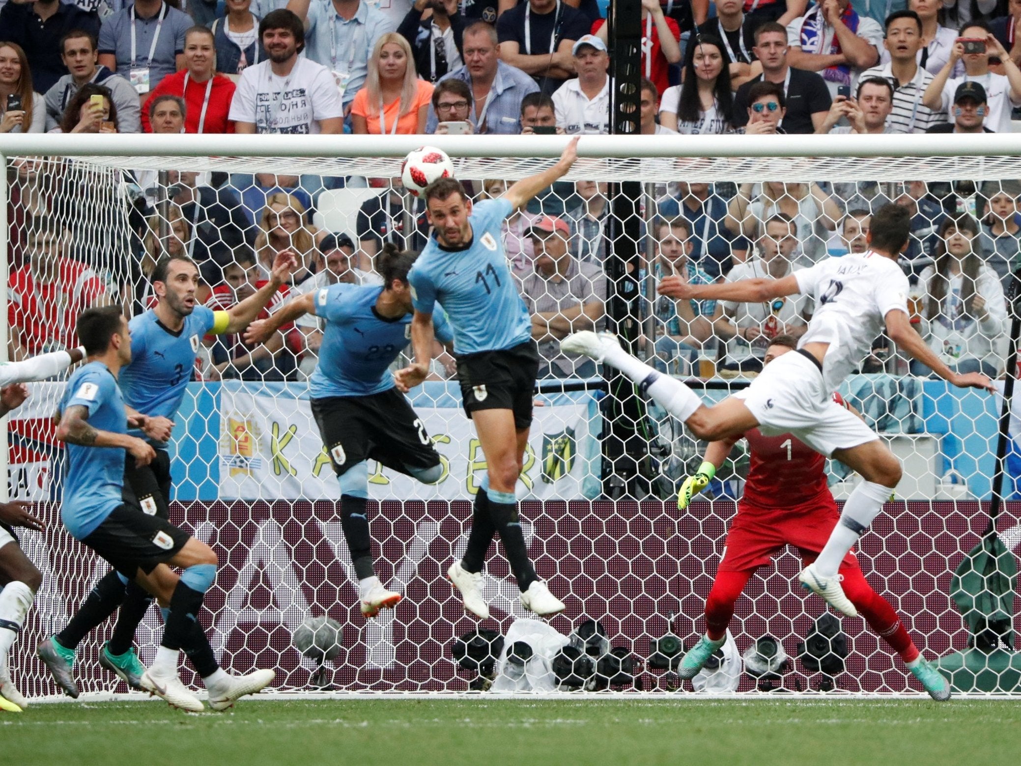 France are through to the last four