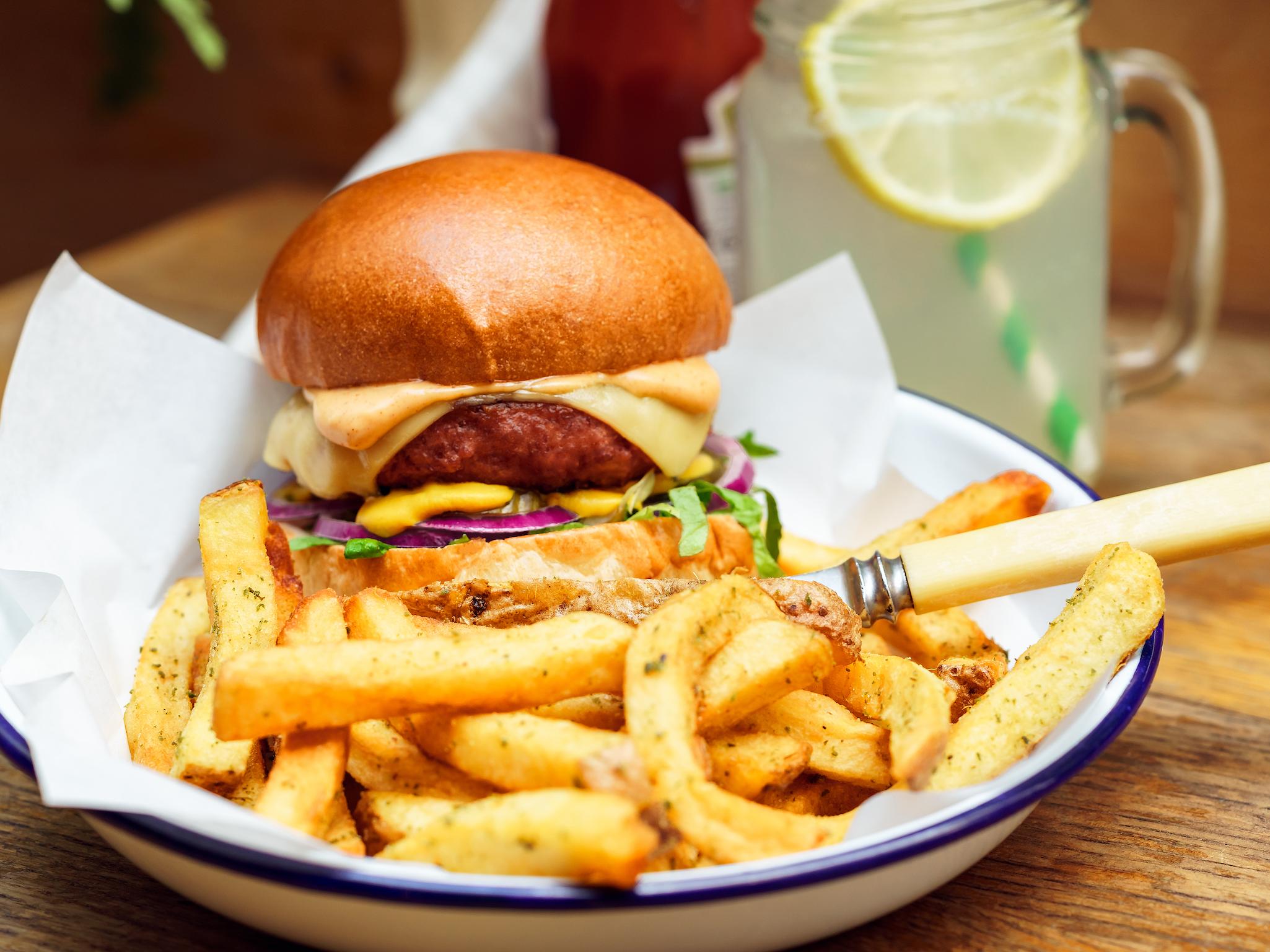 The Beyond Burger was reverse engineered to create the taste and texture of meat out of plants