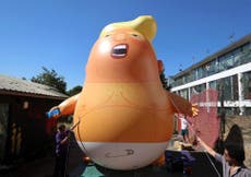 Trump supporters enraged by ‘angry baby’ balloon to fly over London